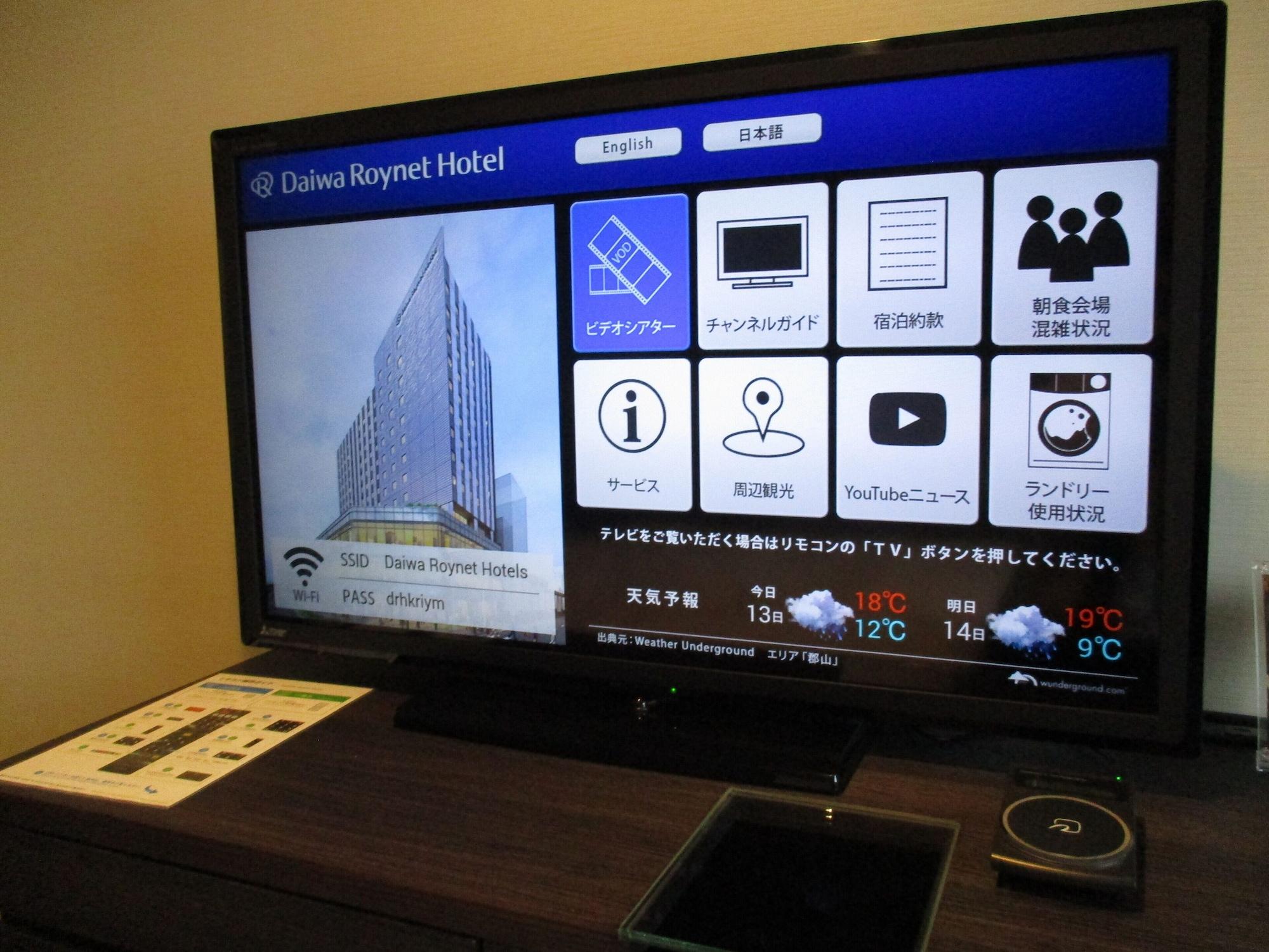 Daiwa Roynet Hotel Koriyama Ekimae Zewnętrze zdjęcie