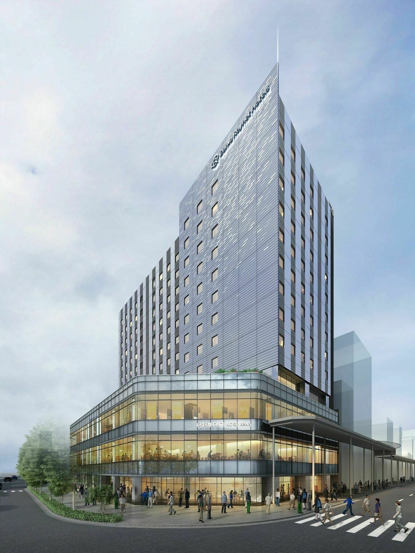 Daiwa Roynet Hotel Koriyama Ekimae Zewnętrze zdjęcie